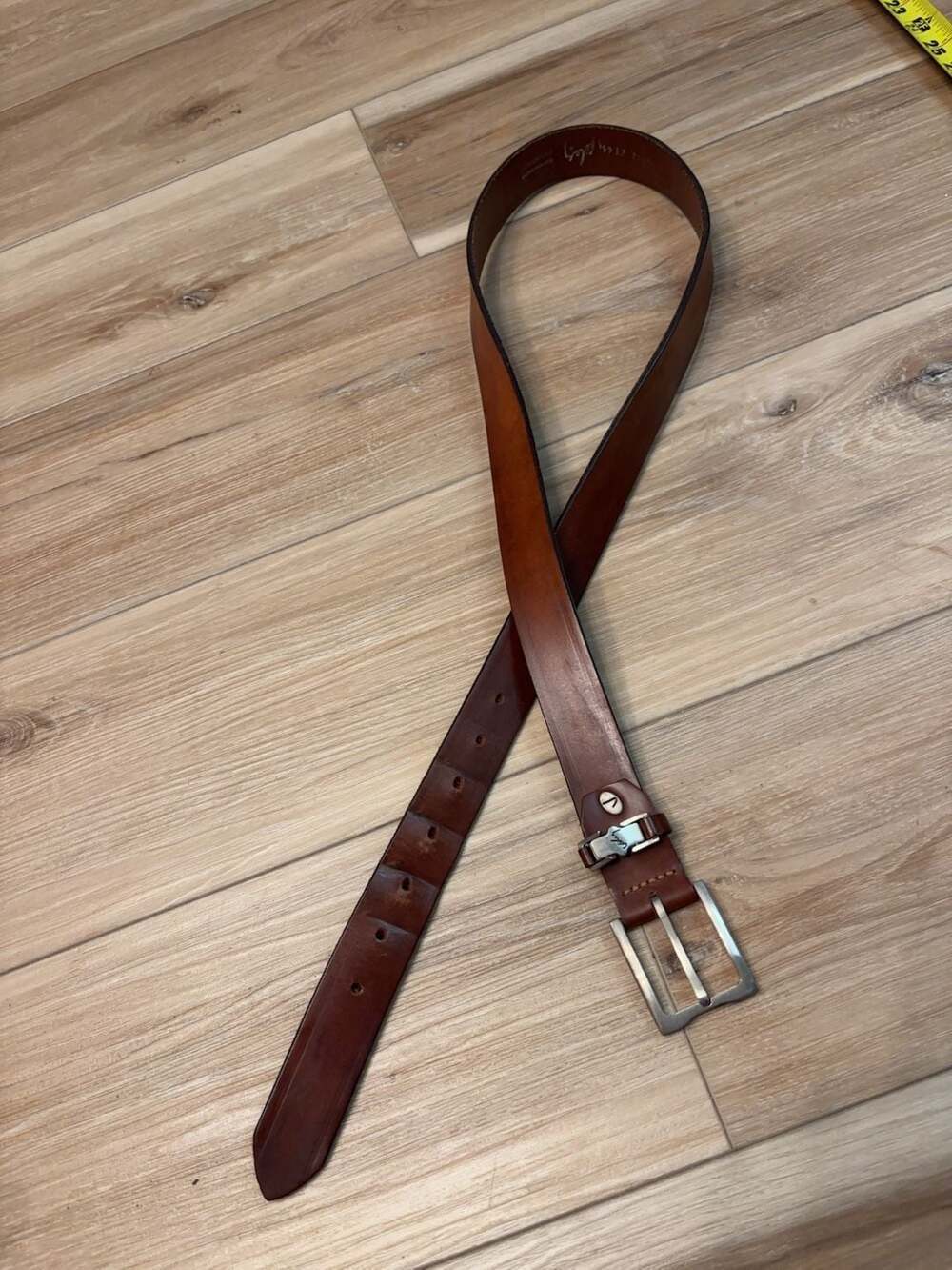 Viley Brown Genuine Leather Belt 47 inches
